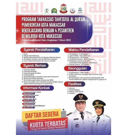 Untuk Hasilkan Penghafal Al-Qur